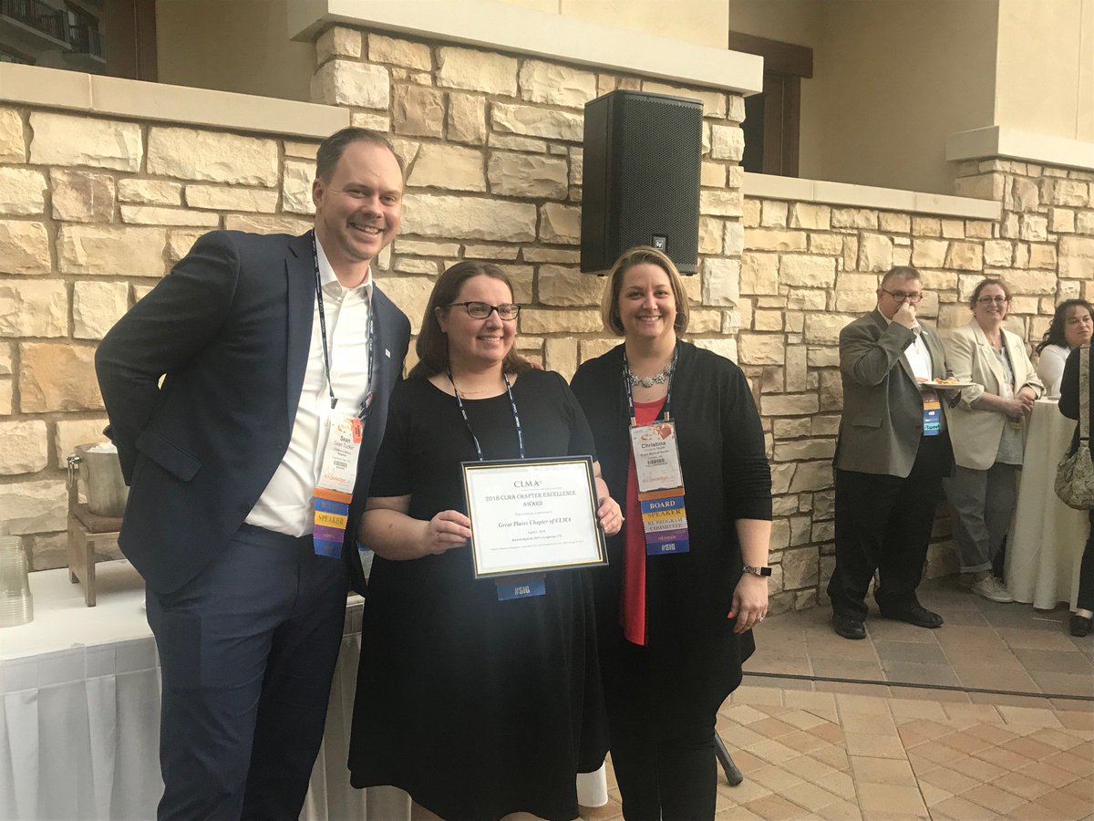 CLMAorg's tweet photo. Congratulations to all of our 2018 Chapter Award winners! #KnowledgeLab2019 https://t.co/K7gqvMPlz3