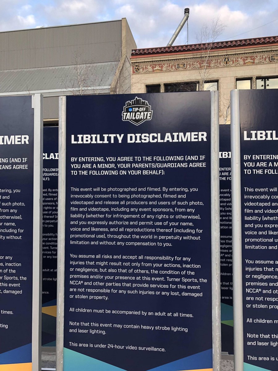 YahooSports's tweet image. "BuT tHeY gEt a fRee eDuCatiOn."

The NCAA had trouble spelling "NCAA" and "Liability" 🤦‍♂️

(via @RedditCFB)