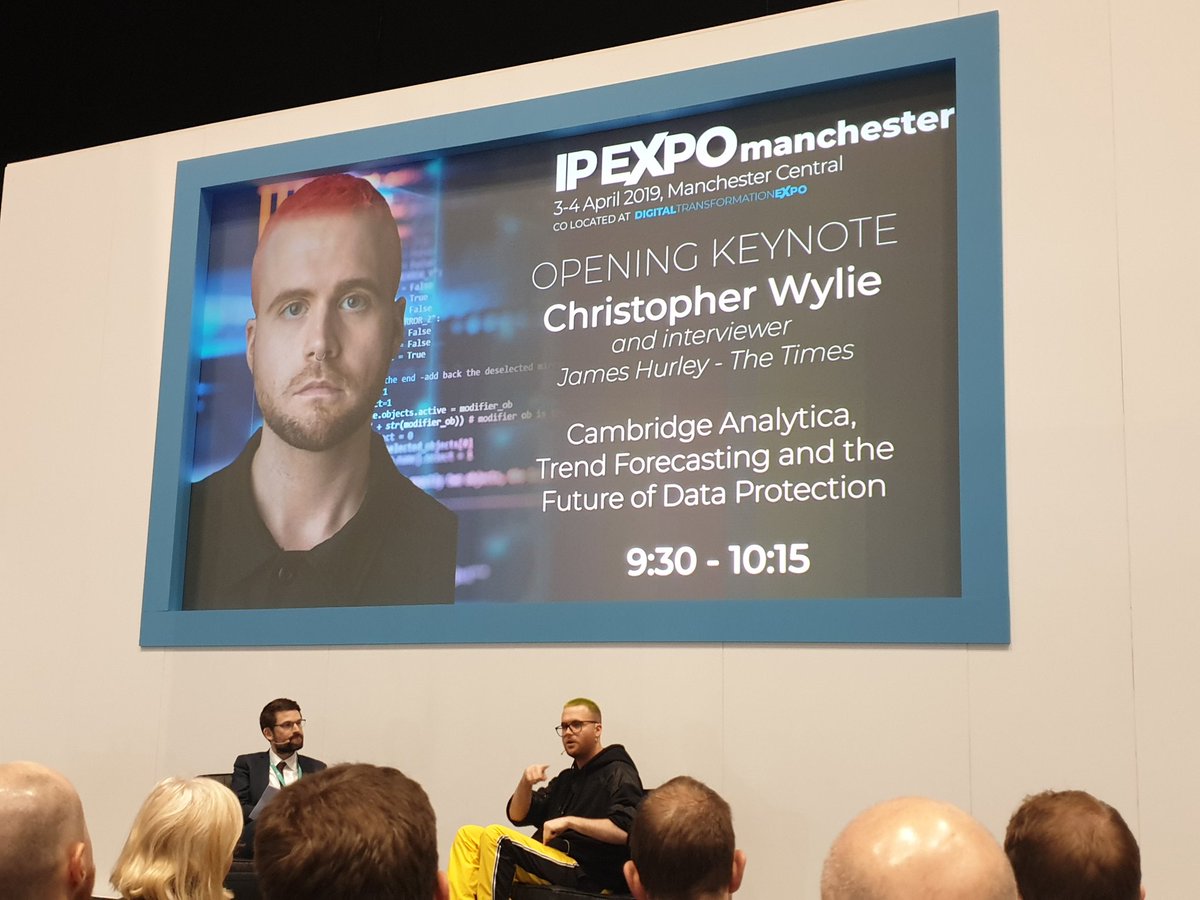 CCS_ITSolution's tweet image. Very interesting opening keynote at #IPEXPOManchester #mcr_central from @chrisinsilico discussing the Cambridge Analytica scandal and how to protect your personal data. #cybersecurity #cyberattacks #DataProtection