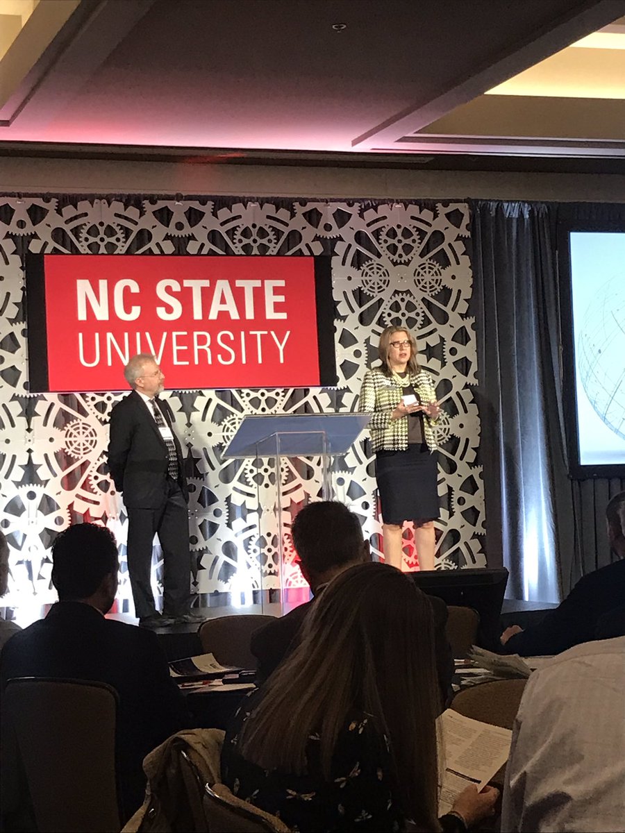 ncLEAFchief's tweet photo. Loving @jmolich telling the story of @RTI_Intl &amp; @NCState collaboration on GRIP - Addressing Global Challenges #UIDP28 https://t.co/kPWDaZTRpb