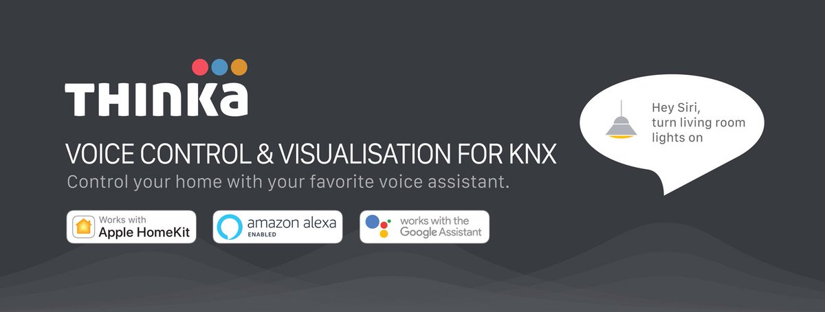 Thinka_EU's tweet photo. Thinka for KNX is Apple certified for 5 new features!

* Push buttons 
* Color light bulb 
* Tunable white light bulb 
* Leak sensor
* Smoke sensor

Again a great step forward. All supported features - HomeKit, Alexa and Google - can be found at https://t.co/SZ6k53CPzS. https://t.co/xnyAcoWwfr