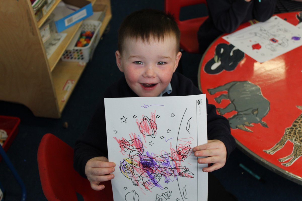stmarksceschool's tweet photo. Here are some pictures from EYFS fantastic Art and DT day. They made chocolate carrying robots. https://t.co/vzxLIrFq3R
