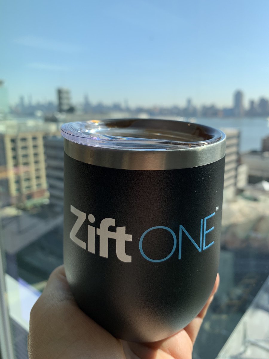 gordonrapk's tweet photo. @Social4Sarah Enjoying my own cup of #ZiftONE with a sunny view of NYC.  It's a new day for #channeltechnology with @Zift https://t.co/Phdzzmj3aY