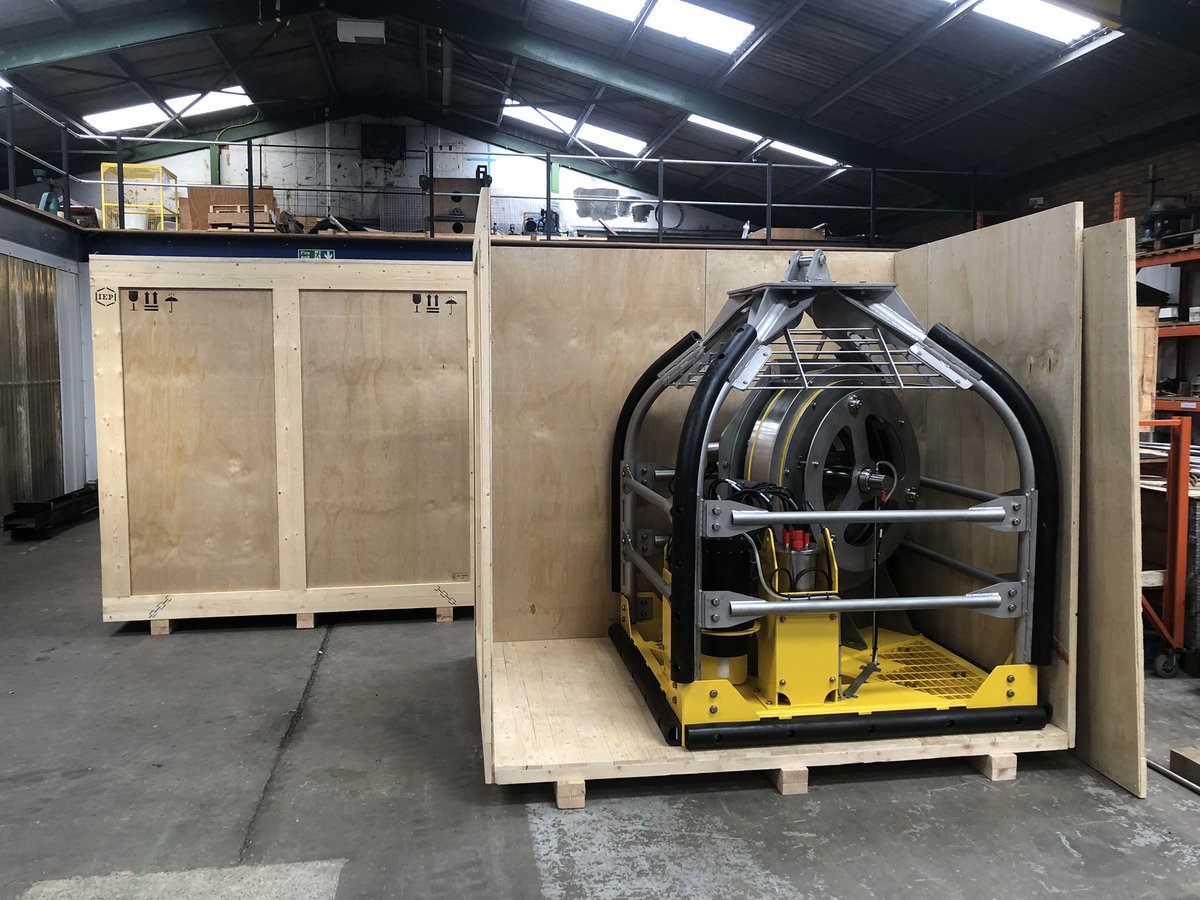 DatemLtd's tweet photo. Another Neptune 3000 CPT System boxed up and ready to leave our workshop after successfully completing factory acceptance testing. #Datem #Neptune3000 #CPT #Geotechnical #Teamwork #GreatPieceOfKit https://t.co/MWwpHy4lr5