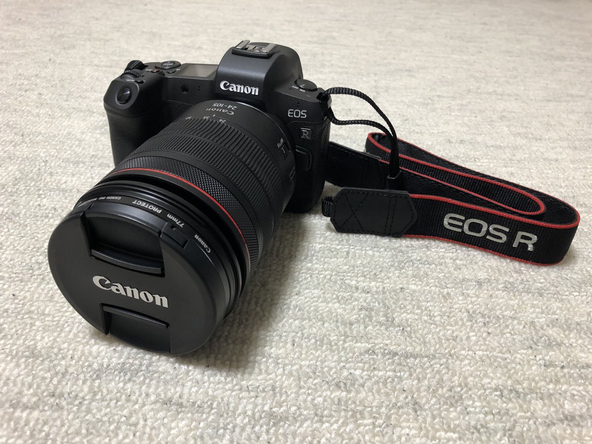 じゅんや 撮影休止中 ついにやってきた Eos Rとrf24 105mm F4l Is Usm どんな写りをするのか 実践投入が待ち遠しい Eos R Rf24 105 ミラーレス キャノンフォトサークル モニター ポートレート