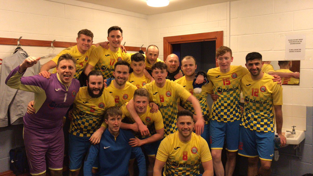 Well done to these boys last night. 4-0 down to claw it back to 6-5 to win the league showed incredible character. It’s been a long time coming but Rhos FC are the Champions! #UppaRhos #AnnouncePrem 💙💛