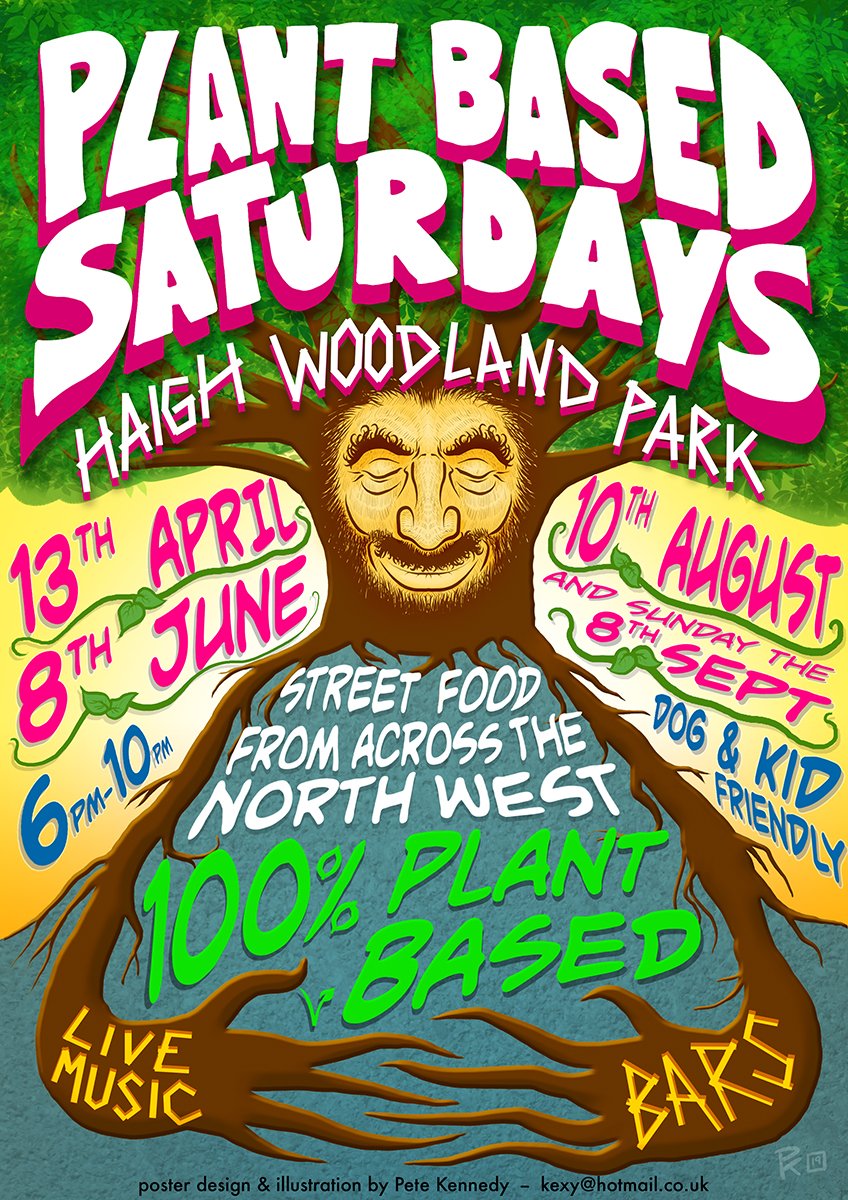 HaighFoodieFri's tweet image. Trader announcement incoming - Plant Based Saturday 13th April 6 - 10p.m @Rubysstreetkit1 Same Food, @iamthaikitchen @HunStreetK @DoughNCo @oldtownchimney @Shakahara1 
Bazinga! What a line up. Will just leave this here. Go.