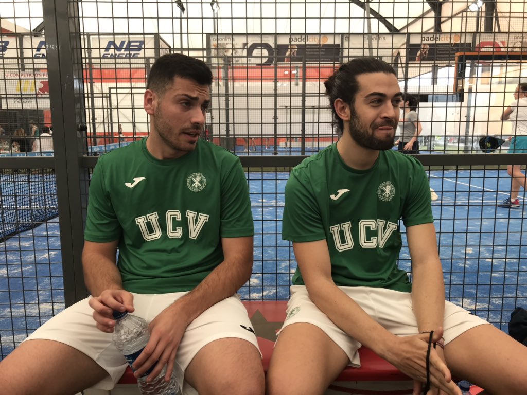 safd_ucv's tweet photo. #CEUPadel los chicos ganan el primer set 6/2! Vamos a por el segundo!!! @UCV_es https://t.co/XCTxQRXLK7