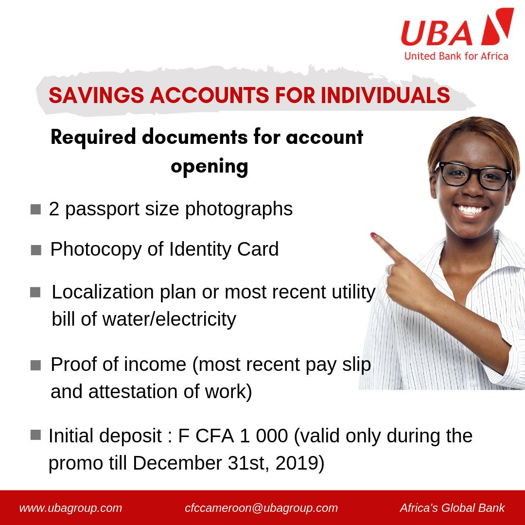 ubacameroon's tweet photo. Avec notre grande promo, ouvrez votre compte d'épargne sans tracas !
Visitez notre agence la plus proche.
*****************
With our grand promo, open your savings account without any worry!
Visit our nearest branch.
#CompteBancairePourTous #BankAccountForAll #UBACameroon https://t.co/OzZcETMI3O