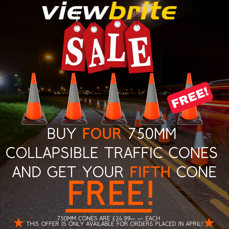 ViewbriteEurope's tweet image. WANT A FREE COLLAPSIBLE TRAFFIC CONE? - CHECK OUT OUR APRIL SALE!🥳

For more information: 
Email- sales@viewbrite.co.uk or Call- 90618224
#aprilsale #gettherquick #freecone