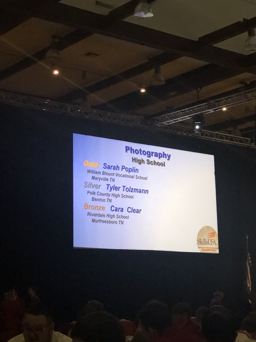Bronze in photography- Cara Clear, Bronze in Power Equipment - Gavin Dickey, Gold in Motorcycle - Noah Mccalister