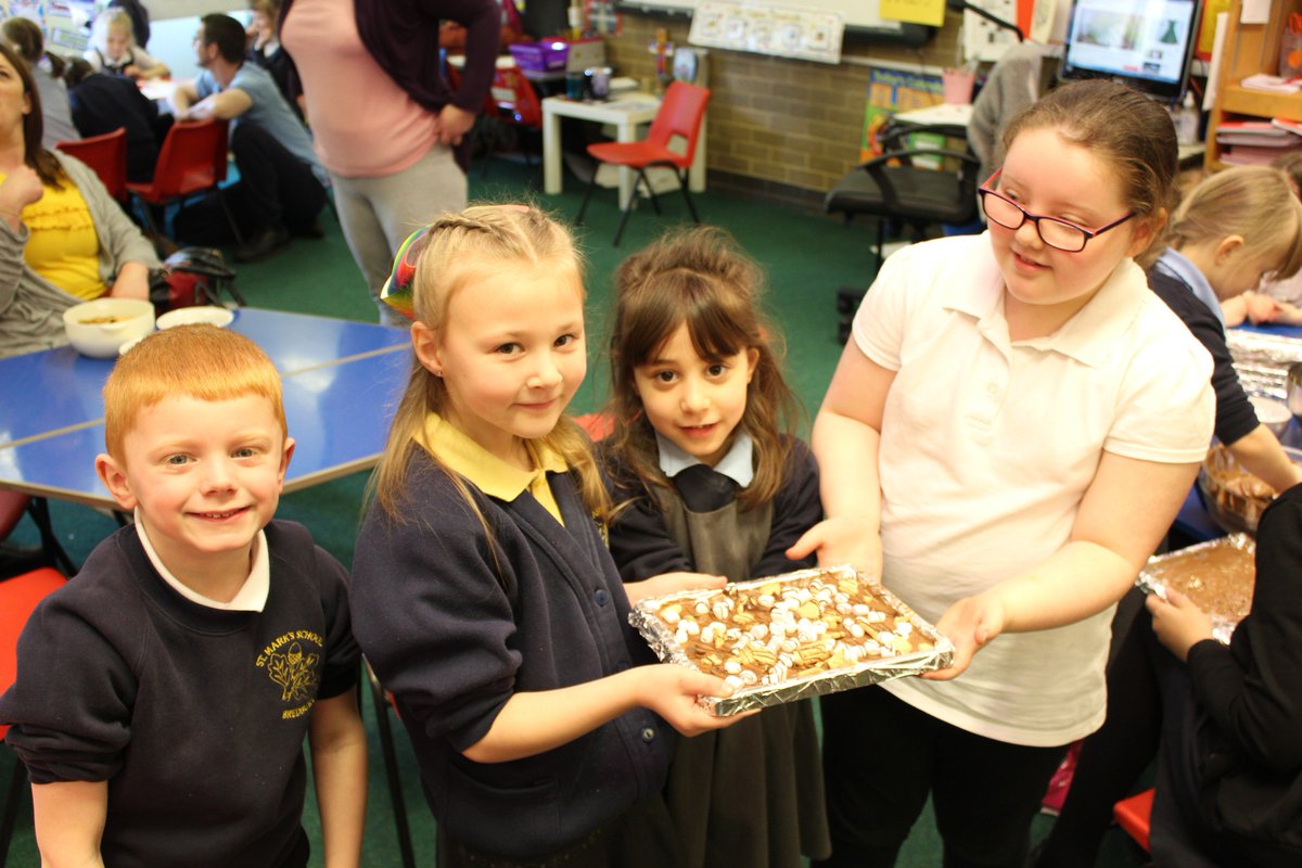 stmarksceschool's tweet photo. Classes 3 and 4 made some fantastic chocolate creations for Art and DT day. https://t.co/Gjf3in0TQ1