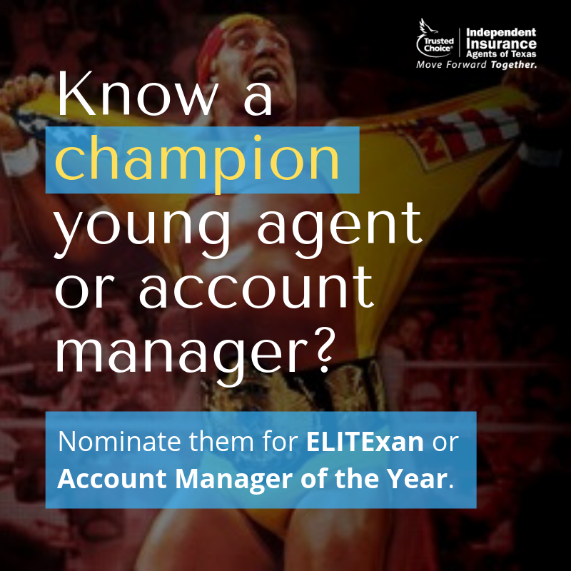 iiatexas's tweet photo. Nominate a young agent for ELITExan of the year: https://t.co/1NYzyMf76b

Nominate an Account Manager of the Year: https://t.co/v3KP4yFQ8N
#ELITExas #IIAT #AccountManager https://t.co/jlhL0PbuhH
