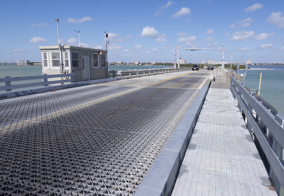 VanSelowDesign's tweet photo. Recognize this bridge and bridge tender's house?  We know the Tierra Verde drawbridge well, as we do a lot of work in that area.  #VanSelowDesign  #remodeling  #renovation  #TampaBay https://t.co/oXY6JJ7aIe