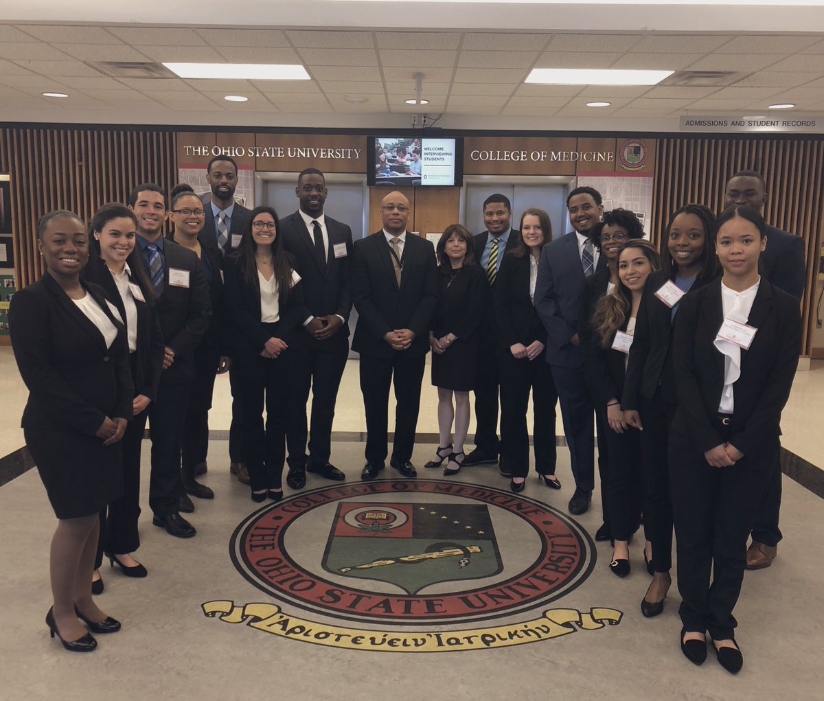 DrQuinnCapers4's tweet image. Interview Day for the #MEDPATH post-baccalaureate program @OhioStateMed! If they are selected and complete the rigorous 12 month program, they will enter medical school in 2020. A Buckeye welcome and good luck to all!!👍🏿 @McDougle2020 @AAMCPreMed @KCraigKentMD @MapsOsu @DrNwando