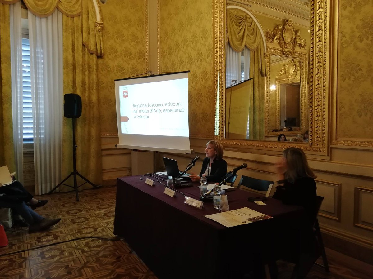 LabMuseia's tweet photo. Educare nei musei d'arte: esperienze in Toscana.
Cinzia Manetti porta i saluti dell'assessore Barni: il museo non è solo la collezione, é una forma di dialogo, é un luogo sociale.
@regionetoscana  #servizieducativi #didattica #musei #livorno https://t.co/fkW3PFqqvh