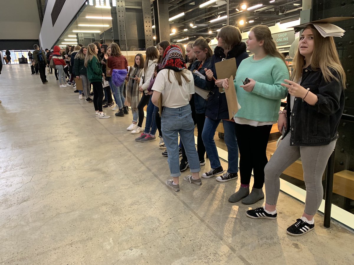 TlesArt's tweet photo. Just about done on our day trip out to @tate with year 10 GCSE Art students. #Art #culture #London #gcse2019 @longeatonschool @NorthworthyITE https://t.co/RkgPTQKEgM