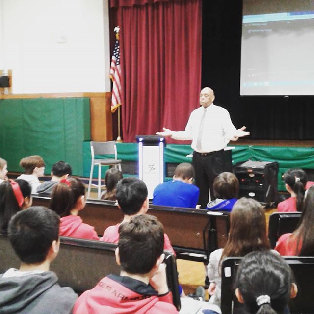 cdw_middle's tweet photo. Ron L. James discussing the importance of CHOICES with our 7th-graders... #OldTappanProud https://t.co/Wa9SDAXRCm https://t.co/eYAQmXb3eW