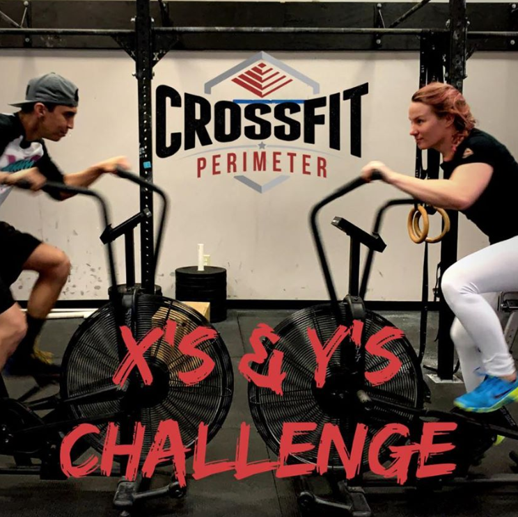 CFPerimeter's tweet photo. A little men v. women challenge for the month of April!!!

Who's gonna get the most calories throughout the month???

Calories during the metcon DON'T count. Come in early, stay late, ride the bike as long as you want.

.
.
.

#fitness #gym #workout https://t.co/btDt13qw8K