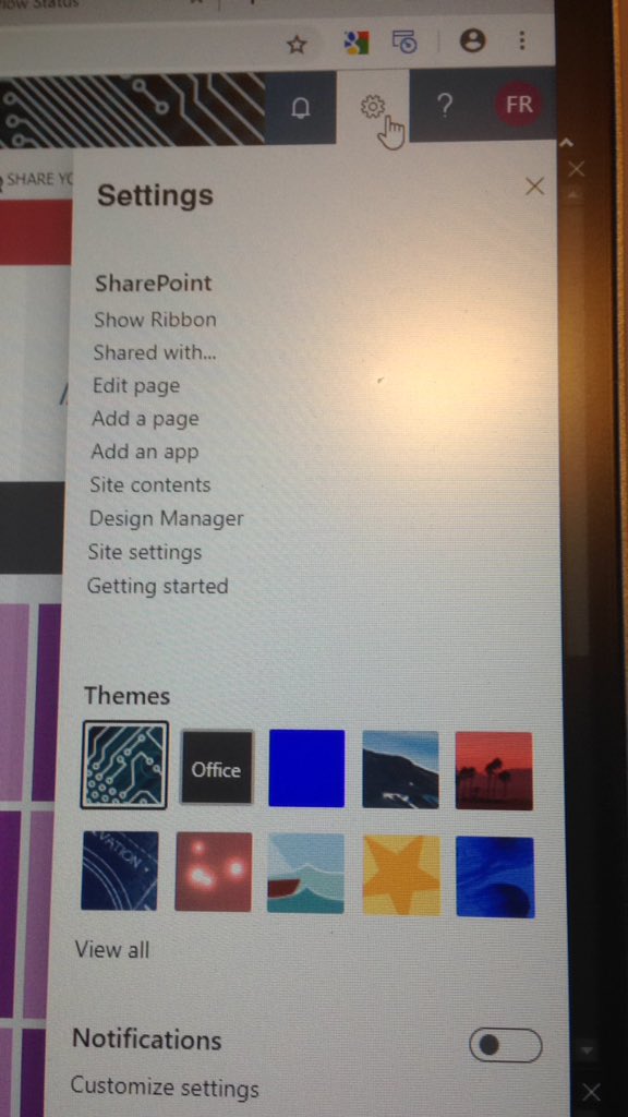 bjfentress's tweet image. Something changed in the gear today. Anyone else seeing this? #sphelp