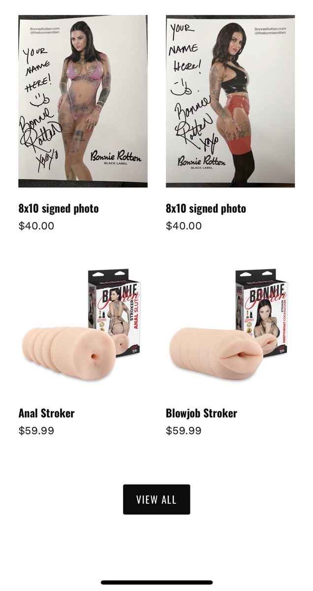 You can order your personalized 8x10, dvds, and toys from my signature sex ...