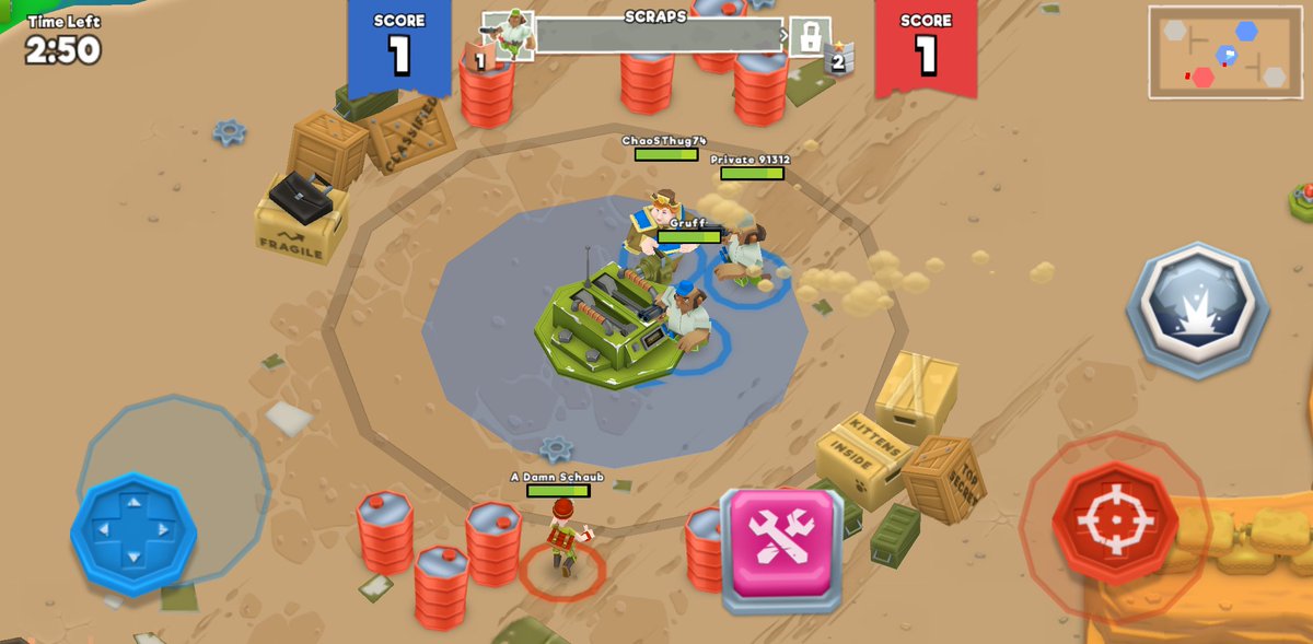 Blastlands: Team Combat tweet media