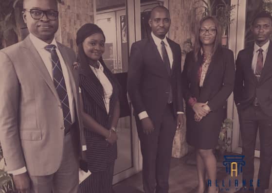 AllianceLF's tweet photo. Team @AllianceLF at the @cmsanigeria Members' Lunch today - Our Partner @simeonokoduwa Executive Associate @blessinguju Senior Associate @Miczubby Associates - Onye Rumuna and @Dare_Adedoyin
#CMSA #StructuredFinancing #ALF #AllianceLF #lawfirms #law https://t.co/1lUdYAgDux