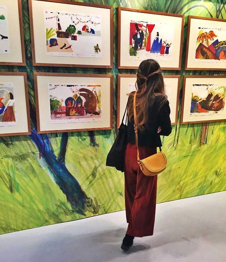 IllustratorsPlt's tweet photo. Vendi Vernic who is one the winners from the 2018 BCBF has her personal exhibition. Today is the day to discover the winner of the 2019 edition!
#znnnetwork #books #fair #illustratorsplatform #bbf2019 #literary #bolognachildrenbookfair #bologna #picturebook #illustrator  #italy https://t.co/Hq5cP0EvHg