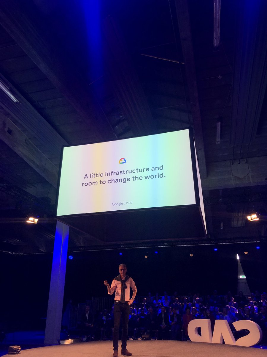 saxberg's tweet image. How Google enables an innovative culture “give people a little infrastructure and room to change the world” -  Guillaume Leygues #executiveDX