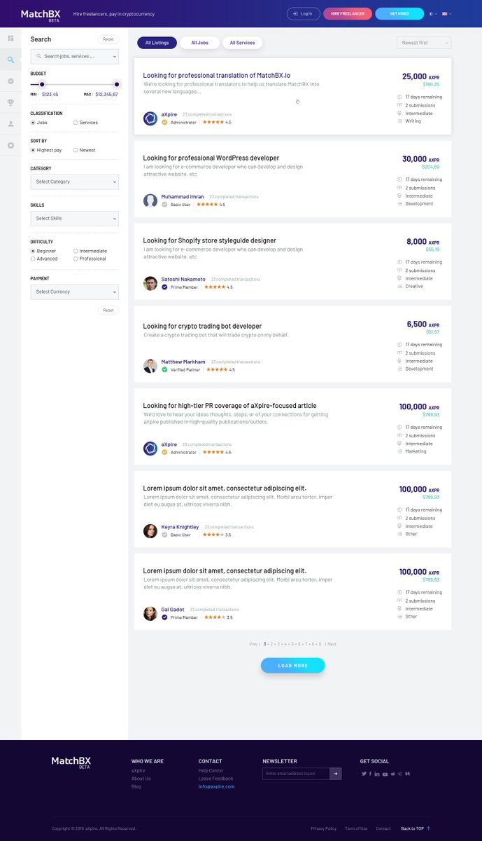 TryMoola's tweet photo. What's this? A https://t.co/tReaby7b0Q redesign sneak-peek?

The entire #MatchBX platform is being redesigned and will receive several value-adding updates leading up to its upcoming full launch. Keep your eyes peeled for more sneak-peeks and updates!

#Crypto $AXPR $ALTS #aXpire https://t.co/LpLKys7go0