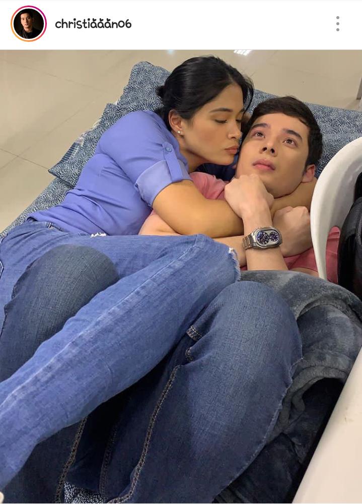 CHAF_Official's tweet photo. Pati ba naman si Barry, Jade?! 😂 #halik #HalikKayCJ #BarKen @yamconcepcion @chrisbables @iamheroangeles https://t.co/phdFWbIWW4