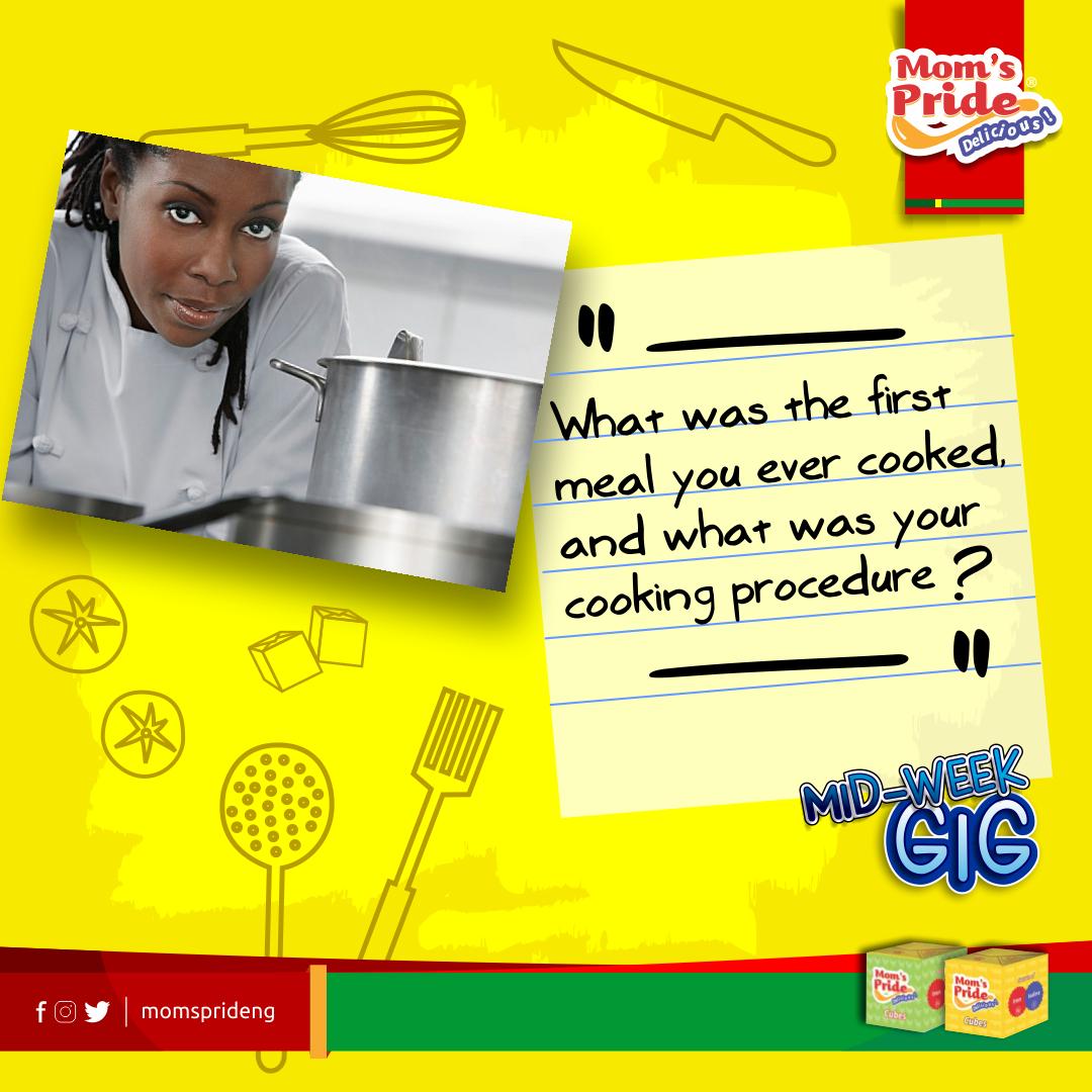 MomsPrideNG's tweet photo. Guys, what was the first meal you ever cooked, and what was your cooking procedure?
Let's see how many of you can REALLY cook 😊😋🍽
#midweekgig #deliciousmeals #tastyfood #momsprideseasoning #momsprideng https://t.co/60VLmfWQji