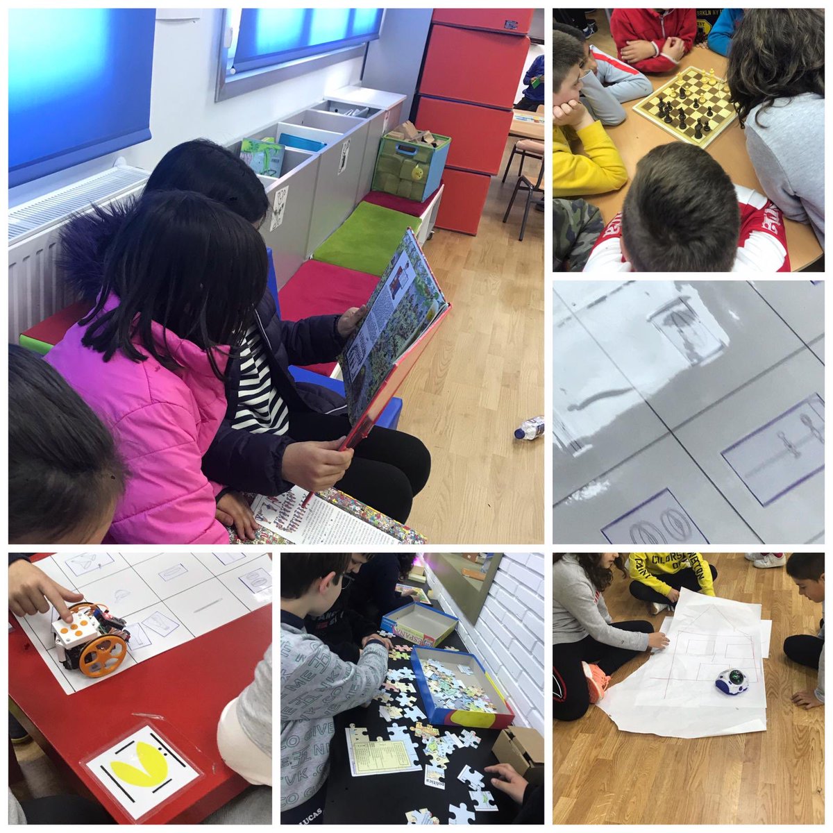bibliocanosa's tweet photo. Hoxe tivemos unha convivencia lectodeportiva na nosa escola cas nenas e nenos do @CPIdoPichel e CEIP Agualada. Unha experiencia chea de lectura, robótica, realidade aumentada e moito movemento 😍 #conCIENCIAte #bescolaresgal #BES #bibliotecasescolaressolidarias https://t.co/XtnFNLdMxP