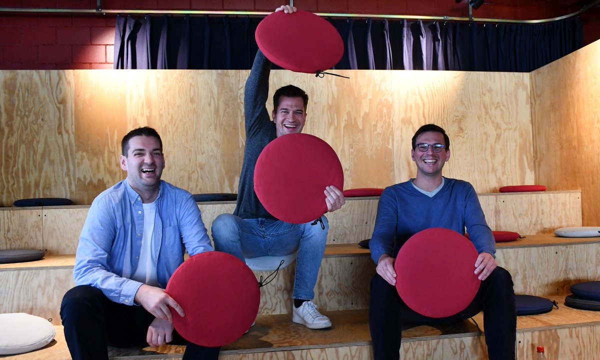 westhive's tweet photo. The BMI Lab Team is the most recent addition to our Westhive community. We wish you an excellent start at Westhive! #westhive #bmilab #magictriangle #coworking #innovation https://t.co/WCGJTvcn15