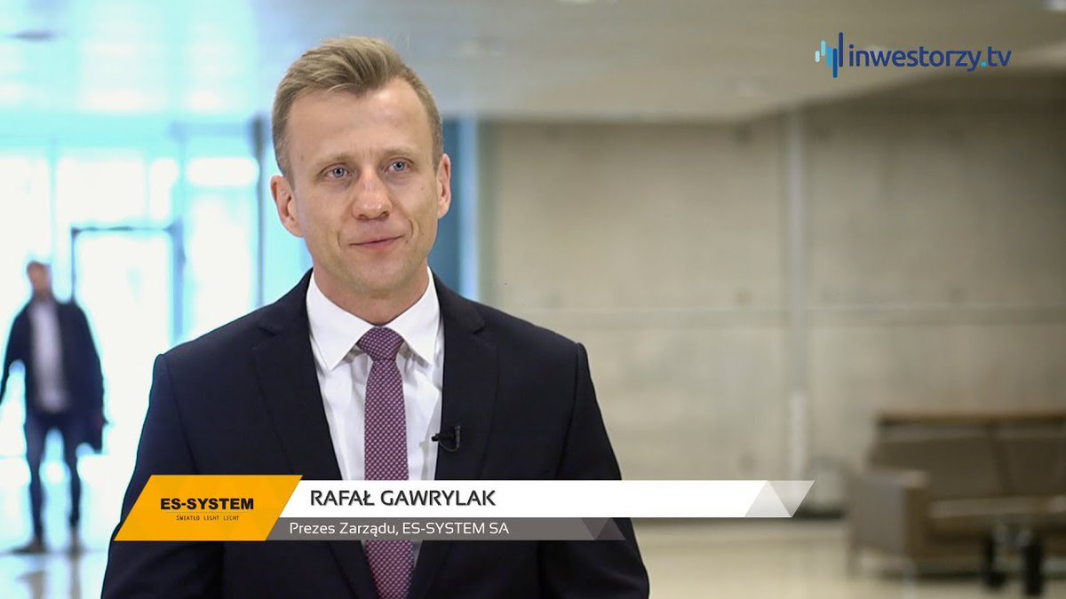 inwestorzy_tv's tweet photo. Rafał Gawrylak, @es_system_led: Naszym głównym celem jest realizacja planu inwestycyjnego, który założyliśmy na rok 2019:
https://t.co/k5HorrzCOy
#inwestorzytv #GPW #ESSystem #LightIsLife #LED #oświetlenie #lighting https://t.co/uBhhUtVEdi