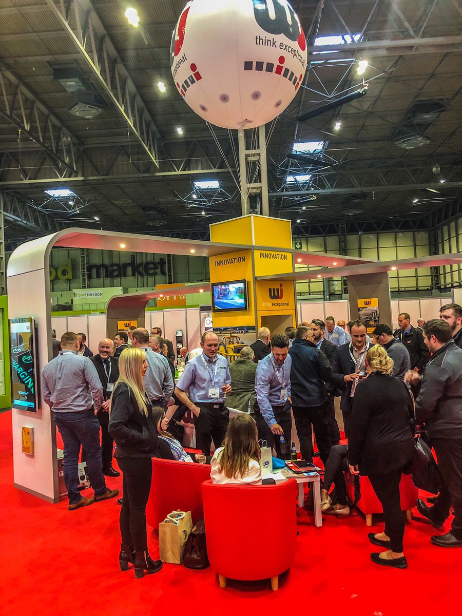 WJ_UK's tweet photo. Busy day on WJ Group stand H090 #Traffex19 but still time to join us and check out #Roadmarkings #innovations https://t.co/yp0ZfMUnNu
