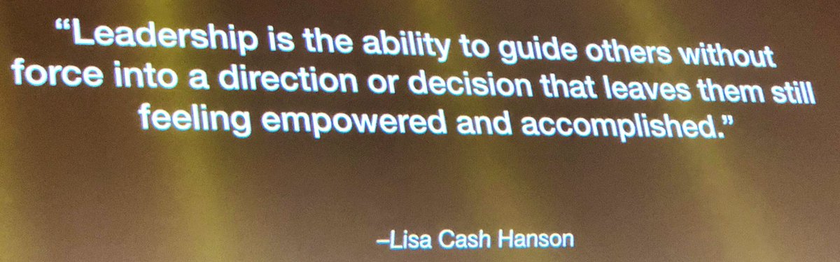 ksatirli's tweet photo. “Good Leadership leaves people feeling empowered AND accomplished” says @oshu. 

#CodemotionAmsterdam19 https://t.co/CVg6Wz9q6L