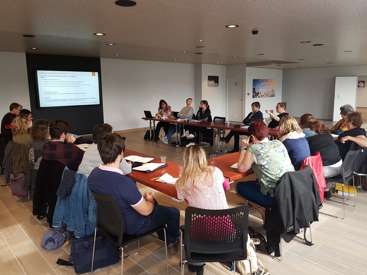 sibsante's tweet photo. Les equipes du SIB ont réunis les membres du comité utilisateurs #Sillage au @CID_Deauville. Au programme du jour : groupe de travail experts sur notre #dossierpatient #CUSIL #DPI #GHT https://t.co/8ndda6bwfR