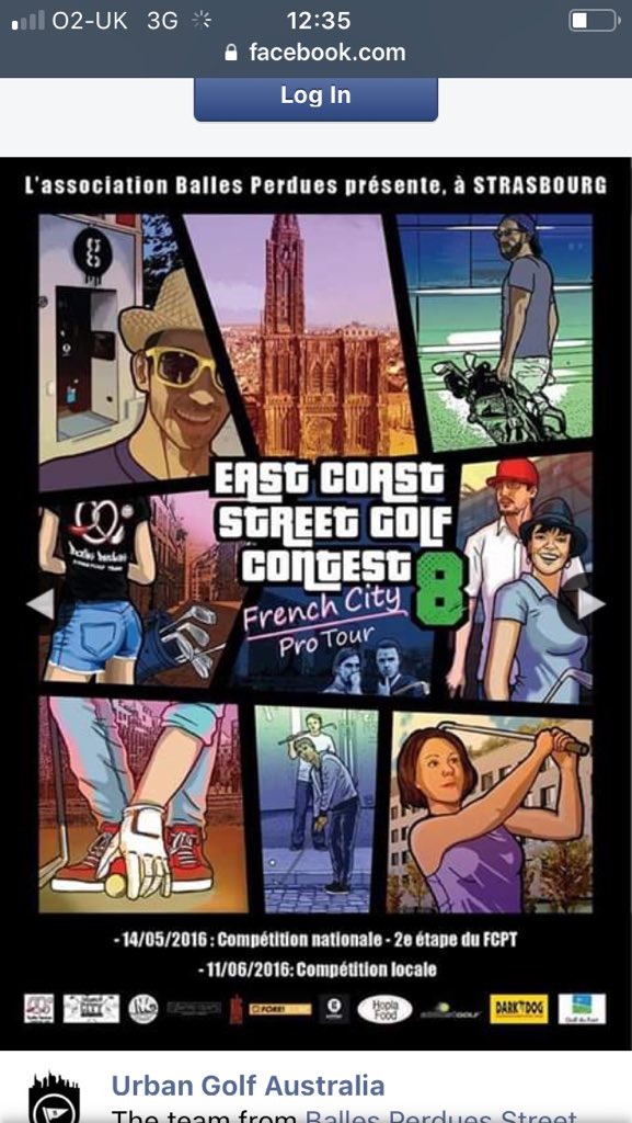 ByTheirRules's tweet image. Here’s a great example of some French Urban Golf via @UrbanGolfing