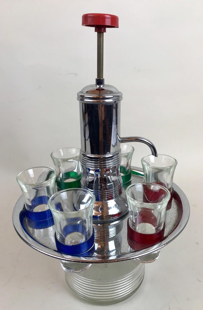 BlueSparkOrg's tweet photo. It's charity auction time this Sat
All procedes of lots 107-113 going to @BtnKitchen
So if you'd like to be a proud owner of this 60/70's uber cool shot dispenser, amongst other fine items, then bid bid bid for charity!
#Brighton #Kent #Charity #Auction
https://t.co/EyspNAD4Fg https://t.co/JWT8Yhd6TF