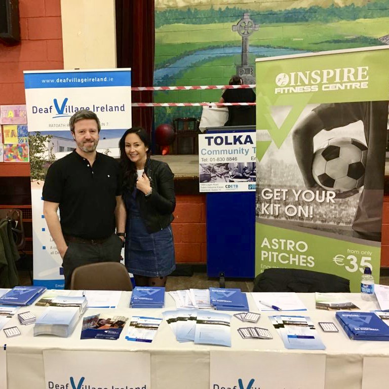 Deaf Village Ireland (@deafvillageirel) on Twitter photo <a href="/DeafVillageIrel/">Deaf Village Ireland</a> had an exhibition stand in <a href="/theislesclg/">Erin's Isle GAA Club</a> to promote our organisations within DVI. Great networking done with other organisations in the Cabra and Finglas area. We hope to link up on certain services provided in the area. We'll continue to do this on a yearly basis <a href="/DeafVillageIrel/">Deaf Village Ireland</a> had an exhibition stand in <a href="/theislesclg/">Erin's Isle GAA Club</a> to promote our organisations within DVI. Great networking done with other organisations in the Cabra and Finglas area. We hope to link up on certain services provided in the area. We'll continue to do this on a yearly basis