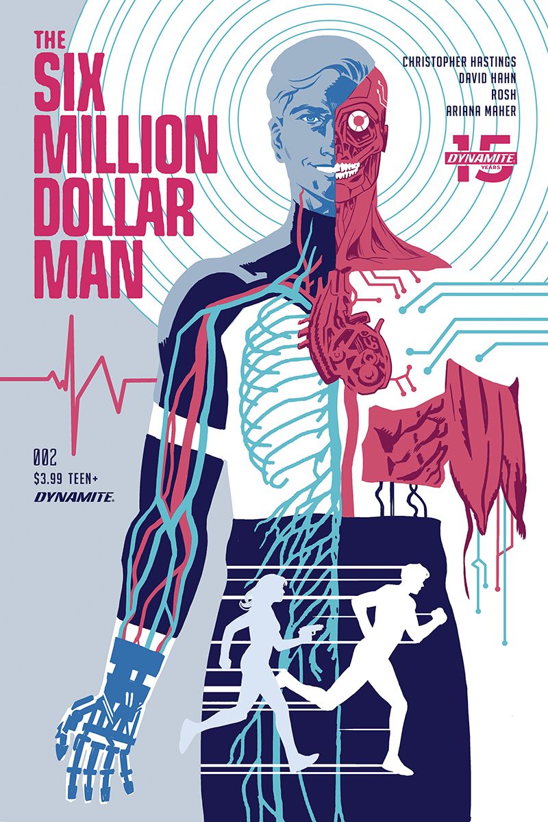 In comic shops today! #NCBD #NewComicBookDay #TheSixMillionDollarMan #DynamiteComics #ChristopherHastings #DavidHahn #MichaelWalsh #InComicShopsNow

THE SIX MILLION DOLLAR MAN #2 (Dynamite Comics)

(W) Christopher Hastings (A) David Hahn (CA) Michael Walsh