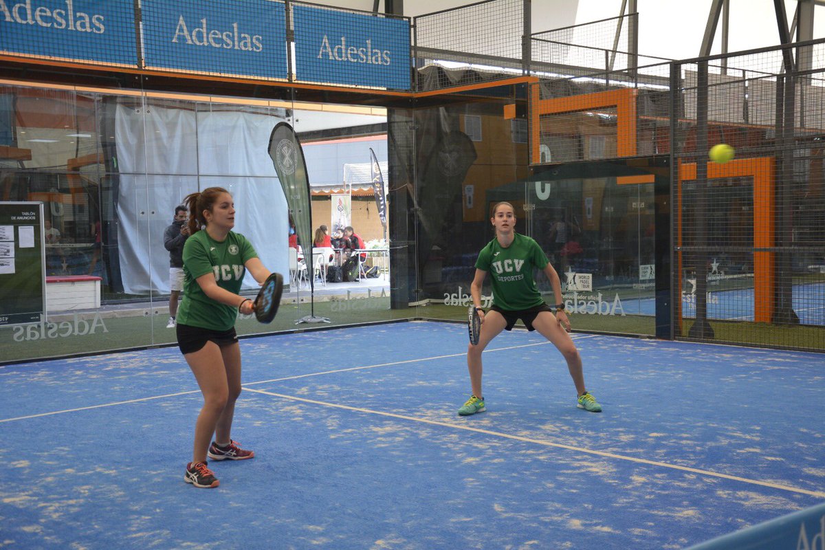 safd_ucv's tweet photo. #CEUPadel las chicas pierden 6/1 6/3 su partido! @UCV_es https://t.co/1DaRTUhEqQ