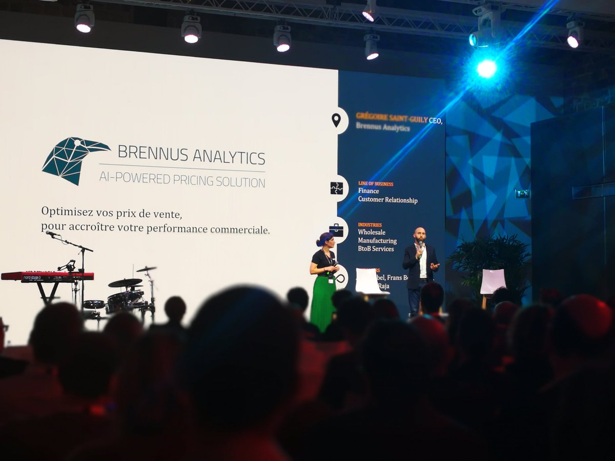 "Qu'avons-nous fait depuis notre participation à la Foundry de <a href="/sap_iO/">SAP.iO</a> ? Nous avons créé un produit commun et le vendons ensemble." #CXRevolution <a href="/SAPFrance/">SAP France</a> #Pricing #crm