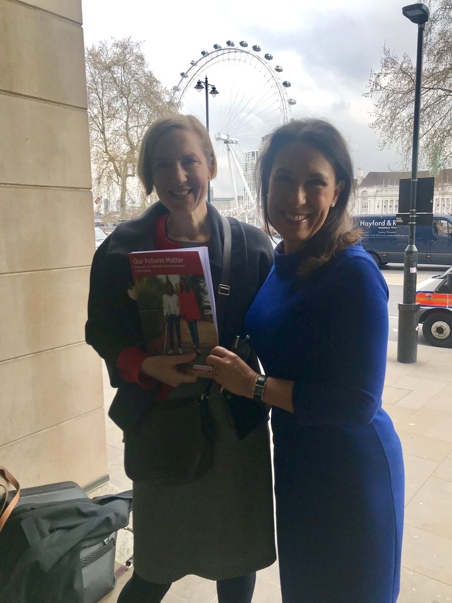 RNIB_campaigns's tweet photo. Many thanks to @Debbie_abrahams for her great support on our campaign for better education provision for vision impaired pupils. #SeeOurPotential https://t.co/ANb6IWEMjo