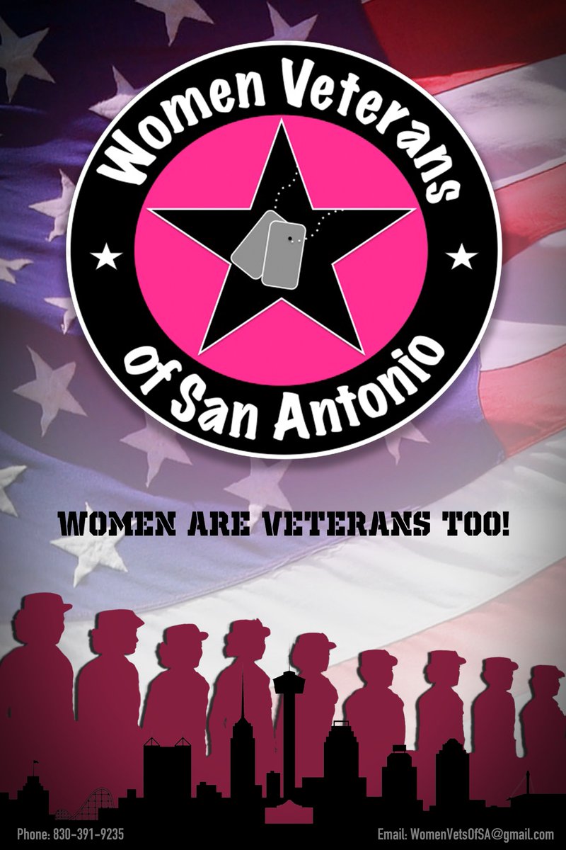 WomenVetsOfSA's tweet photo. #JudsonEarlyCollegeAcademy created our new poster as part of their entry into #BexarFest... a competition that partners local high schools with nonprofit organizations. Good Luck JECA!! For more info: https://t.co/fDHkrxgOJaโฆ/
#joinWVSA #WVSAsisterhood #WomenAreVeteransToo https://t.co/KRiqNNvvv2
