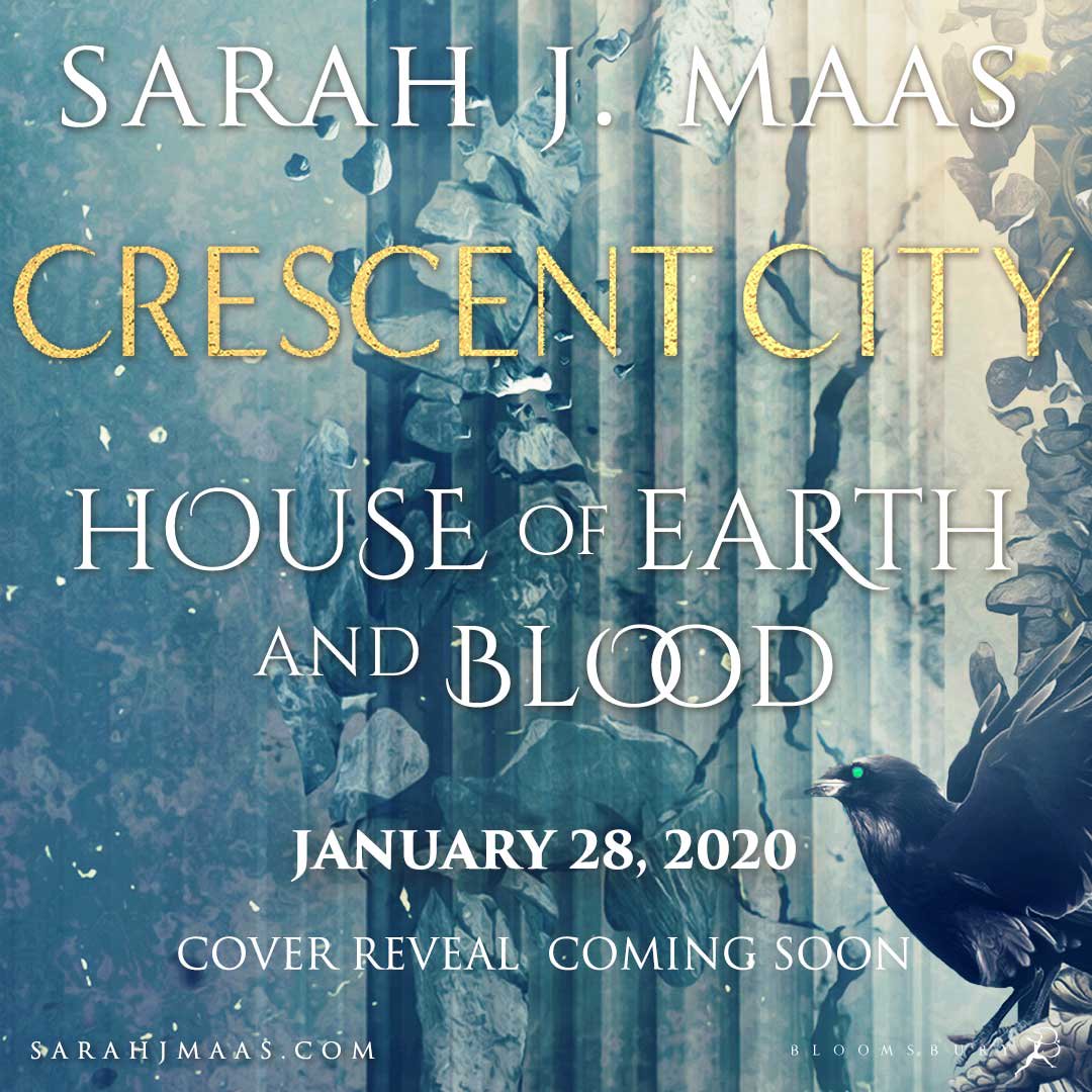 Bloomsbury Books UK on X: We're so excited to announce the publication  date and title for Sarah J. Maas' very first Adult fantasy series! Crescent  City, Book 1: HOUSE OF EARTH AND