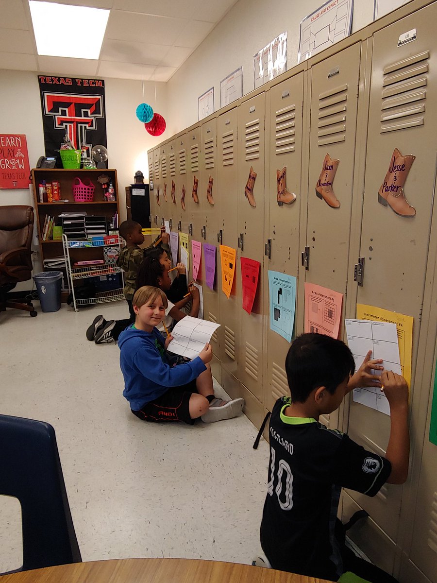 MrsFoskey's tweet photo. Area & Perimeter choice boards for our math centers! #wearedegan #makingmagichappen #areaperimeter https://t.co/mre3AV92op