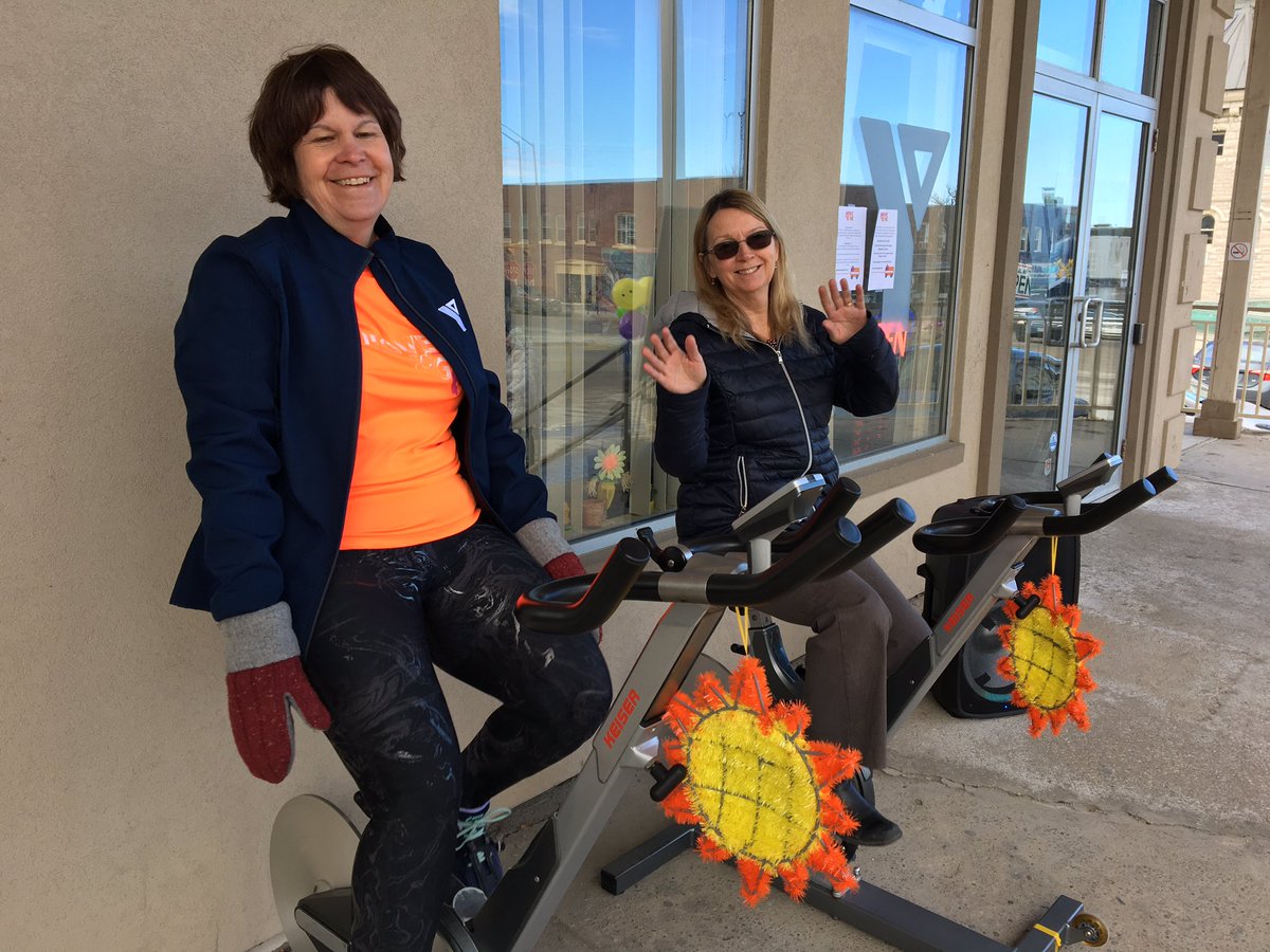 KarenFergYMCASM's tweet photo. Parry Sound is further than we think! #MovetoGive https://t.co/aaWhMGwp4R