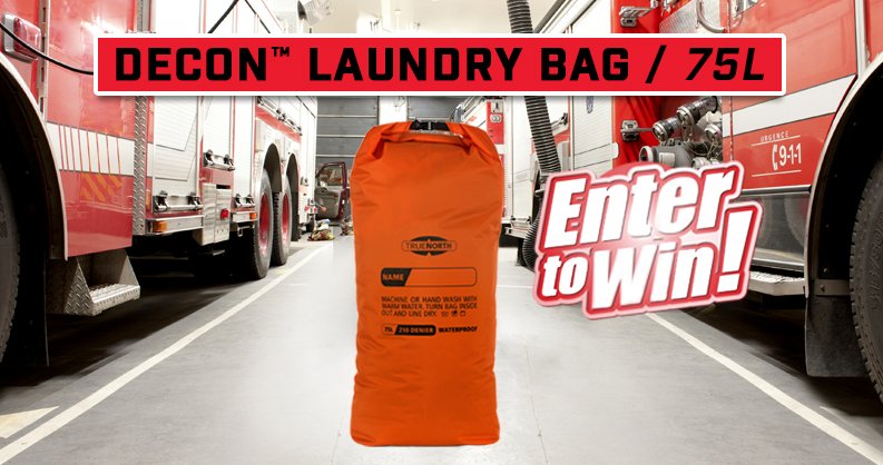 truenorthgear's tweet photo. Who's ready for FDIC?! ✋ We're giving 3 lucky people a chance to win one of our new Decon™ Laundry Bags 🎉 Use the link to enter into the drawing. Don't forget to stop by our booth #3451! #giveaway #firefighterpost #safetyfirst https://t.co/rFSPQHcT1q https://t.co/ke2u7mZ98b